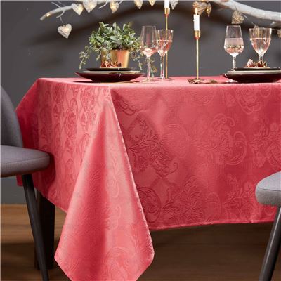 Nappe 150x200 - rose bois de rose