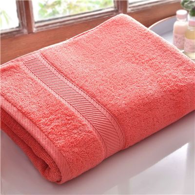 Drap de bain 70x140 - rose corail