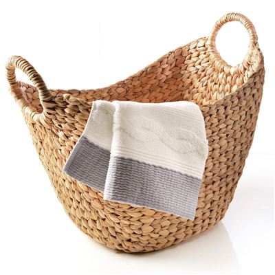 Panier à linge - beige