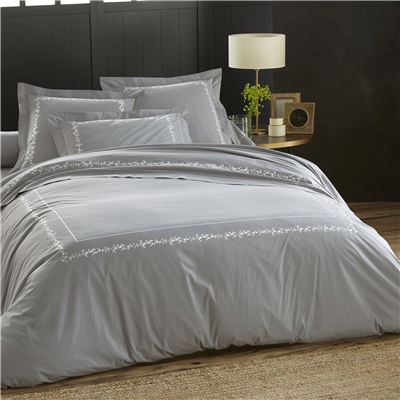 Housse de couette 140x200 - gris