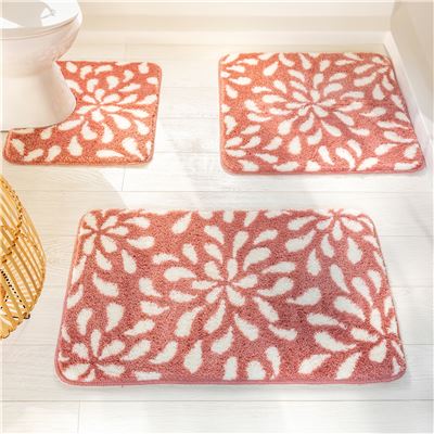 Tapis de bain 60x60 - rose