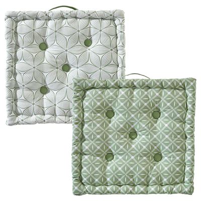 Coussin matelas 40x40 - vert