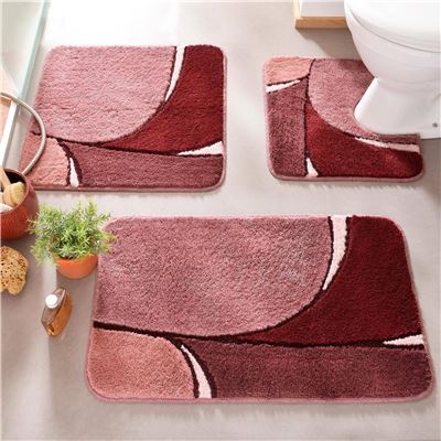 Tapis de bain 60x60 - rose