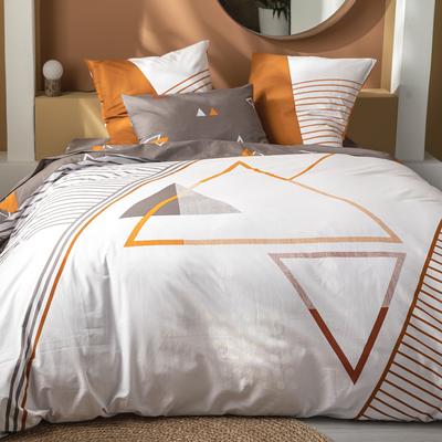 Housse de couette 140x200 - marron caramel