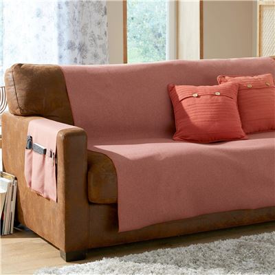 Housse de coussin 40x40 Lot de 2  - rose corail