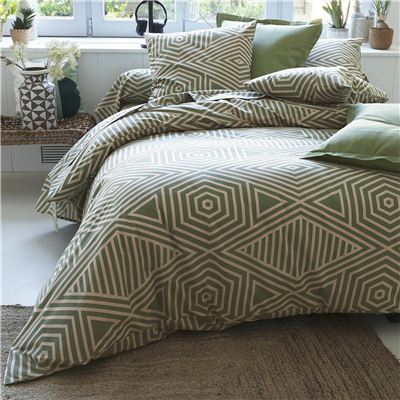 Housse de couette 200x200 - vert lichen