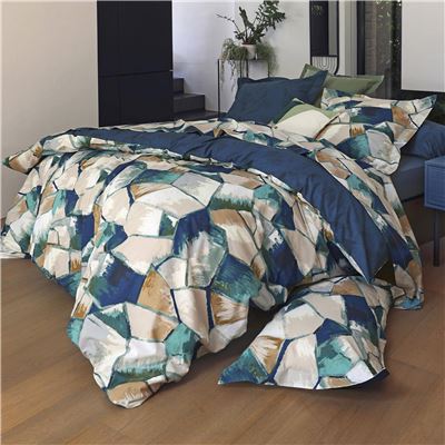 Housse de couette 240x220 - bleu foncé