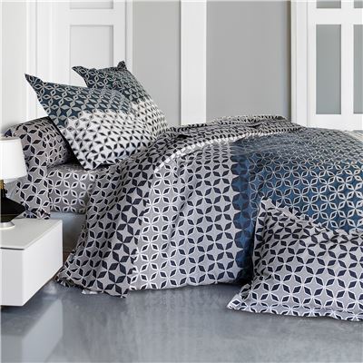 Housse de couette 140x200 - gris