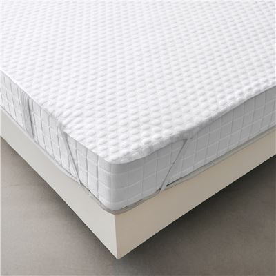 Protège matelas 140x190 - blanc