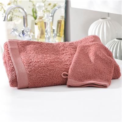 Drap de bain 70x140 - rose bois de rose