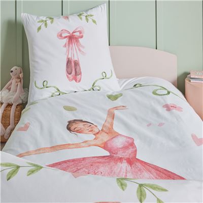 Drap-housse 90x190x28 - rose