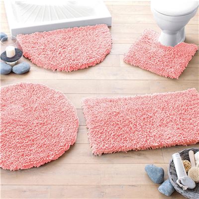 Tapis de bain 50x90 - rose nude