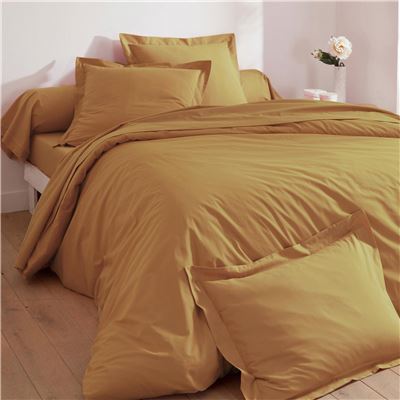 Housse de couette 200x200 - beige doré