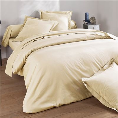 Housse de couette 140x200 - beige sable