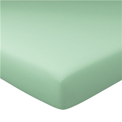 Drap-housse grand bonnet 140x200x32 - vert jade