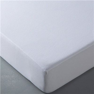 Protège matelas 140x190 - blanc