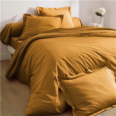 Housse de couette 140x200 - marron bronze