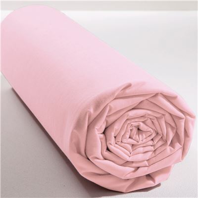 Drap-housse Tête et pied reglable 160x200x28 - rose nude