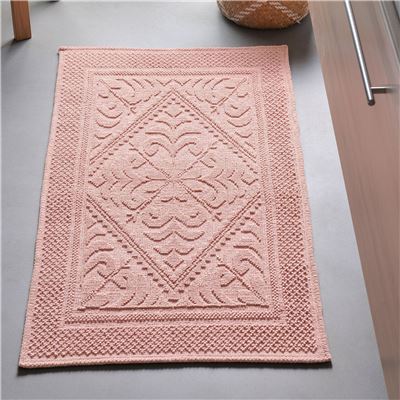 Tapis de bain 50x80 - rose nude