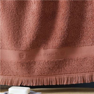 Drap de bain 70x140 - rose bois de rose